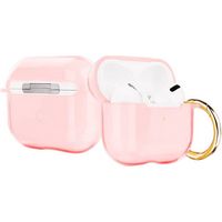 SaharaCase - Hybrid Flex Series Case for Apple AirPods 3 (3rd Generation) - Transparent Pink - Alternate Views