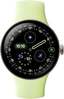 Google - Pixel Watch 4 (41mm) - LTE - Champagne Gold Case - Lemongrass Band - (2025) - Alternate Views