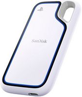 SanDisk - Extreme Game Drive for PlayStation5 2TB External USB Type C Portable SSD - White - Alternate Views