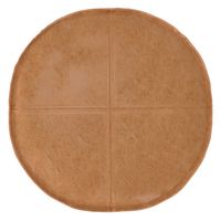 Simpli Home - Brody 20 Inch Round Pouf - Distressed Brown - Alternate Views