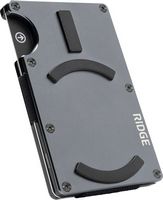 The Ridge Wallet - Gunmetal MagSafe Wallet Cash Strap - Silver - Alternate Views