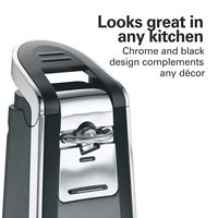 Hamilton Beach - Smooth Touch Electric Can Opener - Black - Alternate Views