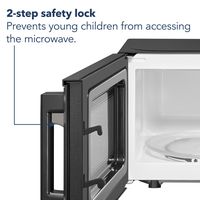 Insignia™ - .7 Cu. Ft. Compact  Microwave - Black - Alternate Views