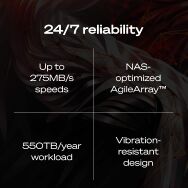 Seagate - IronWolf Pro 12TB NAS Internal Hard Drive with Rescue Data Recovery Services - Alternate Views