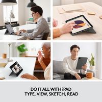 Logitech - Combo Touch iPad Pro Keyboard Folio for Apple iPad Pro 11