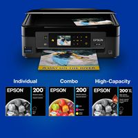 Epson - 200/200XL 4-Pack Ink Cartridges High Capacity and Standard Capacity - Black/Cyan/Magenta/... - Alternate Views