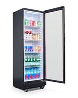 Premium Levella - 8.5 Cu. Ft. Single Door Display Refrigerator - Black - Alternate Views