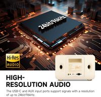 Edifier - D32 Portable Bluetooth 5.3 Wireless Speaker with Apple AirPlay High Resolution Audio an... - Alternate Views