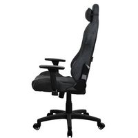 Arozzi - Torretta Soft Fabric Gaming Chair - Dark Grey - Alternate Views
