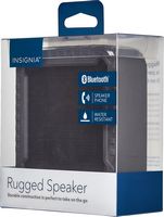 Insignia™ - Rugged Portable Bluetooth Speaker - Black - Alternate Views