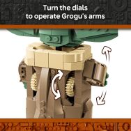 LEGO - Star Wars The Mandalorian: Grogu with Hover Pram Buildable Toy Figure 75403 - Alternate Views