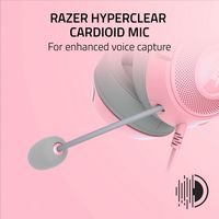 Razer - Kraken Kitty V2 Wired Gaming Headset for PC, Mac, Nintendo Switch, Steam Deck, Mobile, an... - Alternate Views