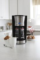 Hamilton Beach - 12-Cup Coffeemaker - Black/Silver - Alternate Views