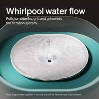 PETLIBRO - Capsule Dog Water Fountain with Replacement Filter Bundle - White - Alternate Views