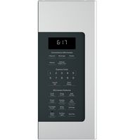 GE - 1.7 Cu. Ft. Over-the-Range Microwave with Convenience Cooking Controls - Stainless steel - Alternate Views