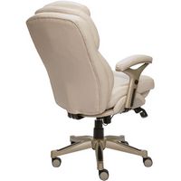 Serta - Works Bonded Leather Executive Chair - Ivory - Alternate Views