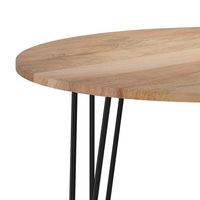 Simpli Home - Hunter 45 Inch Round Dining Table - Natural - Alternate Views