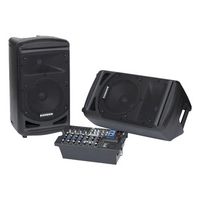 Samson - Expedition 800W Bluetooth Portable PA Speaker System - Black - Alternate Views