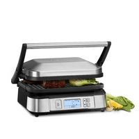 Cuisinart - Countertop Indoor Contact Griddler with Smoke-Less Mode - Stainless Steel - Alternate Views