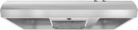 Whirlpool - 30 inches - Convertible - Under cabinet Range Hood - Stainless Steel - Alternate Views