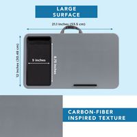 LapGear - Home Office Lap Desk for Left-Handed (Fits up to 15