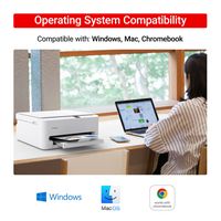 Canon - PIXMA TS6520 Wireless All-In-One Inkjet Printer - White - Alternate Views