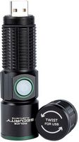 Police Security - USB 500 Lumen Flashlight - Black - Alternate Views