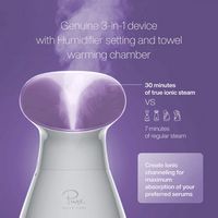 Pure Daily Care - Nano Ionic Facial Steamer with 5 Piece Skin Kit and Hyaluronic Serum - Lilac - Alternate Views