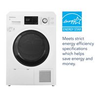 Insignia™ - 4.4 Cu. Ft. 16-Cycle Stackable Electric Dryer with Ventless Drying and ENERGY STAR Ce... - Alternate Views