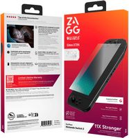 ZAGG - InvisibleShield Glass XTR4 Screen Protector for Nintendo Switch 2 - Clear - Alternate Views