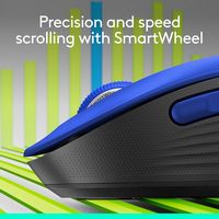 Logitech - Signature M650 L Full-size Wireless Optical Scroll Mouse with Silent Clicks - Wireless... - Alternate Views