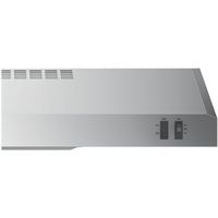 GE - 30 inches - Convertible - Under cabinet Range Hood - Stainless Steel - Alternate Views