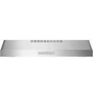 GE Profile Series - 30 inches - Convertible - Under cabinet Range Hood - Stainless Steel - Alternate Views