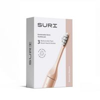 3x SURI Sunset Bloom Brush Replacement Head in Bio Bag - Pink - Alternate Views