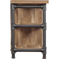Twin Star Home - Irondale Open Architecture TV Stand for TVs up to 60 inches - Autumn Driftwood - Alternate Views