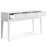 Simpli Home - Harper Console Sofa Table - White - Alternate Views