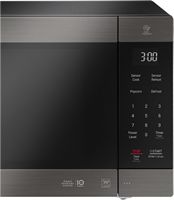 LG - NeoChef 2.0 Cu. Ft. Countertop Microwave with Sensor Cooking and EasyClean - Black Stainless... - Alternate Views