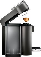 De'Longhi - Nespresso Vertuo Coffee and Espresso Maker by De'Longhi, Graphite Metal with Aeroccin... - Alternate Views