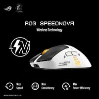 ASUS - ROG Keris II Origin Ultralight Wireless Optical Gaming Mouse with ROG SpeedNova Wireless T... - Alternate Views