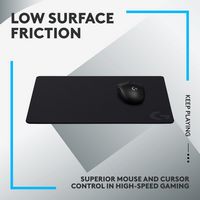 Logitech - G440 Cloth Gaming Mouse Pad with Rubber Base - Black - Alternate Views