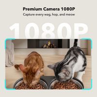 PETLIBRO - Granary WiFi Stainless Steel Dual Food Tray 5L Automatic Dog and Cat Feeder with Camer... - Alternate Views