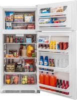 Frigidaire - 18.1 Cu. Ft. Top-Freezer Refrigerator - White - Alternate Views