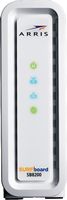 ARRIS - SURFboard SB8200 32 x 8 DOCSIS 3.1 Gig-Speed Cable Modem - White - Alternate Views
