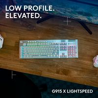 Logitech - G915 X LIGHTSPEED Full-size Wireless Mechanical GL Brown Tactile Switch Gaming Keyboar... - Alternate Views