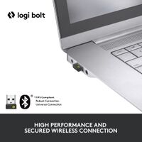 Logitech - MX Keys For Business Full-Size Wireless Scissor Tactile Switch Keyboard with Smart Bac... - Alternate Views