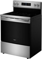 Whirlpool - 5.3 Cu. Ft. Freestanding Single Electric Range with Steam Air Fry and Air Baking - St... - Alternate Views