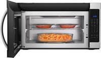 Whirlpool - 2.1 Cu. Ft. Over-the-Range Microwave with Sensor Cooking - Stainless Steel - Alternate Views