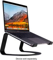 Twelve South - Curve Stand for MacBook or Small Laptops - Black - Alternate Views