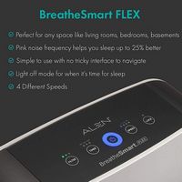 Alen - BreatheSmart FLEX 700 SqFt Air Purifier with Fresh HEPA Filter for Allergens, Dust, Odors ... - Alternate Views