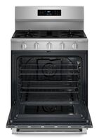 Maytag - 5.0 Cu. Ft. Freestanding Gas Range With No Preheat Air Fry and Air Baking - Stainless Steel - Alternate Views